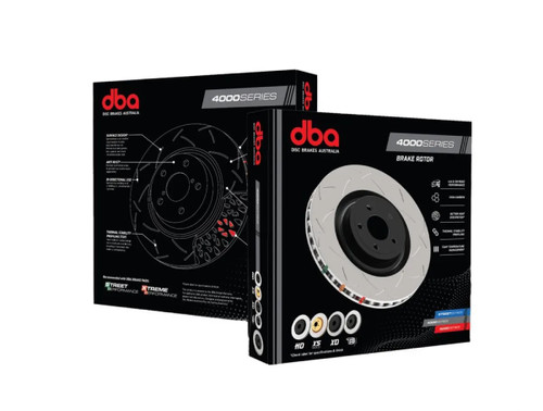 DBA 4000 Series Slotted Rotor - Front Porsche Panamera 2010-2013 DBA 4000 Series Slotted Rotor - Front Porsche Panamera 2010-2013