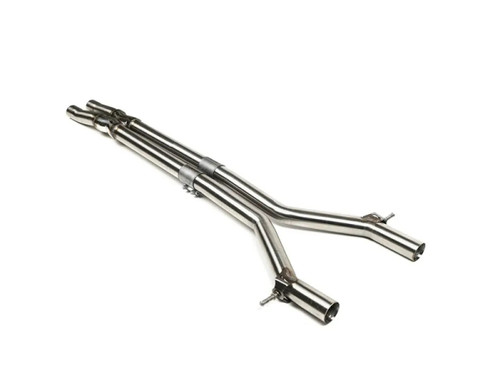 Fabspeed X-Pipe Resonator Bypass Pipe Porsche 970 Panamera GTS Resonator 2010-2016 Fabspeed X-Pipe Resonator Bypass Pipe Porsche 970 Panamera GTS Resonator 2010-2016