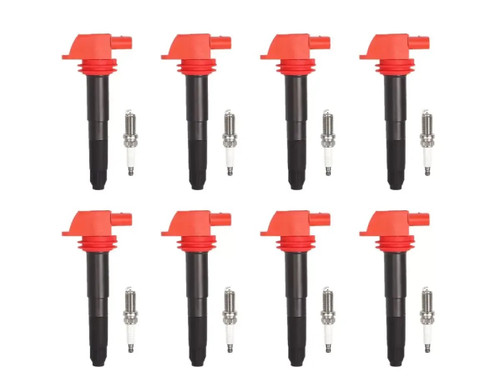 Aceon Set of 8 Ignition Coil with Spark Plug Porsche Cayenne | Panamera 2008-2016