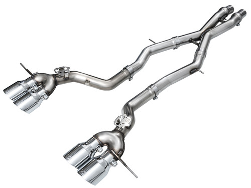 AWE Track Edition Exhaust for BMW G87 M2 - Chrome Silver Tips AWE Track Edition Exhaust for BMW G87 M2 - Chrome Silver Tips