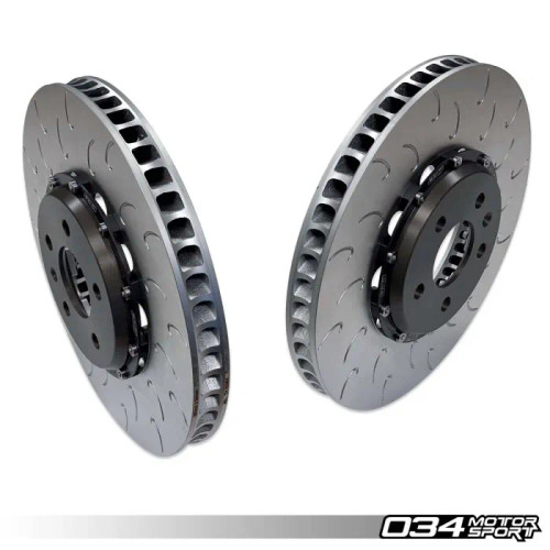 2-Piece Floating Front Brake Rotor Upgrade Kit for Audi B9/B9.5 S4/S5/SQ5 2-Piece Floating Front Brake Rotor Upgrade Kit for Audi B9/B9.5 S4/S5/SQ5