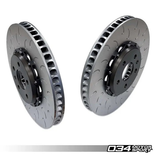 2-Piece Floating Rear Brake Rotor Upgrade Kit for Audi B9/B9.5 S4/S5/SQ5 2-Piece Floating Rear Brake Rotor Upgrade Kit for Audi B9/B9.5 S4/S5/SQ5