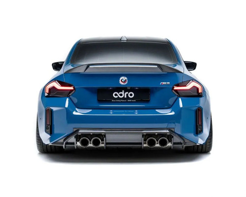 ADRO USA Carbon Fiber Rear Diffuser BMW M2 2023+ ADRO USA Carbon Fiber Rear Diffuser BMW M2 2023+