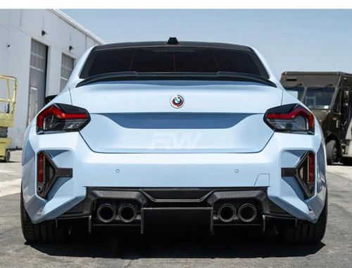 RW Carbon CF GTX Diffuser w/ Undertray BMW G87 M2 2023-2024 RW Carbon CF GTX Diffuser w/ Undertray BMW G87 M2 2023-2024