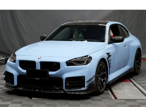 Carbonado DryFGCF AD Style Front Splitter Lip BMW M2 G87 2021-2024
