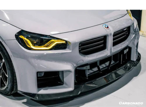 Carbonado DryCF OD-R Style Front Lip BMW M2 G87 2021-2024 Carbonado DryCF OD-R Style Front Lip BMW M2 G87 2021-2024