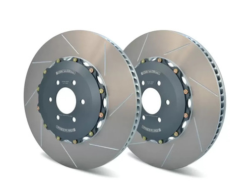 Girodisc Front Rotors A1-186 for BMW F8X M2 M3 M4 2015-2021 with Blue Calipers Girodisc Front Rotors A1-186 for BMW F8X M2 M3 M4 2015-2021 with Blue Calipers