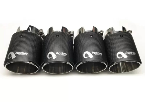 Active Autowerke Matte Black Rear Exhaust Tips BMW M2 | M3 | M4 2014-2021 Active Autowerke Matte Black Rear Exhaust Tips BMW M2 | M3 | M4 2014-2021