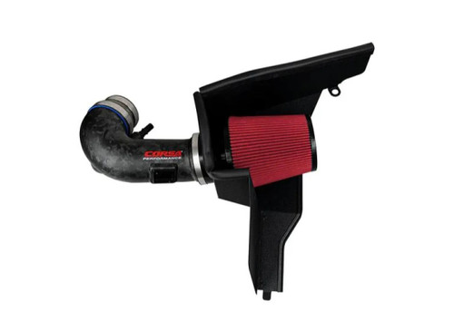 Corsa Performance Matted Forged Carbon Fiber Air Intake w/ DryTech 3D No Oil Filtration Ford Mustang GT 2018-2023 Corsa Performance Matted Forged Carbon Fiber Air Intake w/ DryTech 3D No Oil Filtration Ford Mustang GT 2018-2023