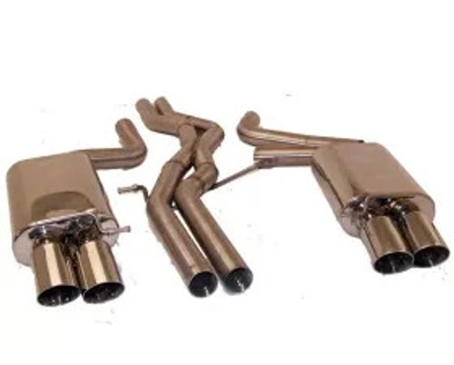 B&B Exhaust Sport Catback Exhaust System w/3.5-Inch Twin Round Double Wall Tips Audi S4 Quattro 3.0L 2009-2016 B&B Exhaust Sport Catback Exhaust System w/3.5-Inch Twin Round Double Wall Tips Audi S4 Quattro 3.0L 2009-2016