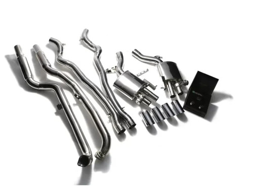 ARMYTRIX Valvetronic Exhaust System BMW M5 F10 2011-2017 - Matte Black