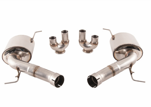 AWE Tuning Touring Edition Axle Back Exhaust | 3" Diameter | 4" Quad Diamond Black Tips BMW M5 2013-2016 AWE Tuning Touring Edition Axle Back Exhaust | 3" Diameter | 4" Quad Diamond Black Tips BMW M5 2013-2016