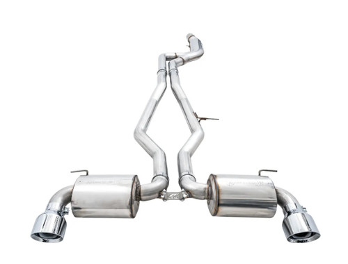 AWE Tuning Non-Resonated Touring Edition Exhaust | 3" Diameter | 5" Dual Chrome Silver Tips Toyota GR Supra 2020-2025 AWE Tuning Non-Resonated Touring Edition Exhaust | 3" Diameter | 5" Dual Chrome Silver Tips Toyota GR Supra 2020-2025