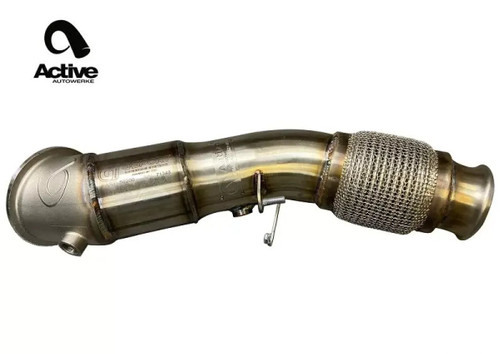 Active Autowerke Catted Downpipe for Toyota Supra A90 2020-2024, 3.5" Stainless Steel Active Autowerke Catted Downpipe for Toyota Supra A90 2020-2024, 3.5" Stainless Steel