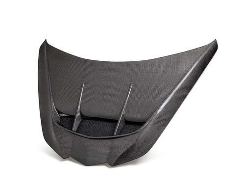 Anderson Composites Type-Z1 Double Sided Carbon Fiber Hood Chevrolet Corvette C8 2020-2024