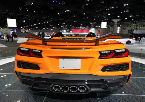 VR Aero Carbon Fiber Rear Diffuser Chevrolet Corvette C8 Z06