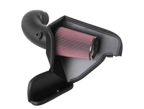 K&N 63-2515 Performance Air Intake System for Ford Mustang 2020-2022, EcoBoost, GT500, Black