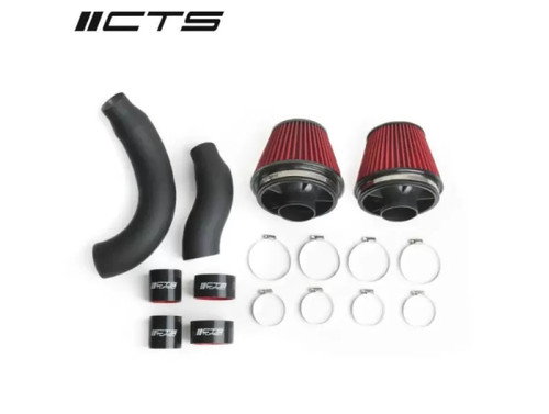 CTS Turbo Dual 3" Intake Kit w/ 6" Velocity Stack Audi C7 S6 | S7 | RS7 4.0T 2012-2018