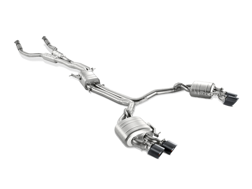 Akrapovic Evolution Titanium Catback Exhaust System for Audi S7 2013-2017, S6 2013-2015, 80 1988