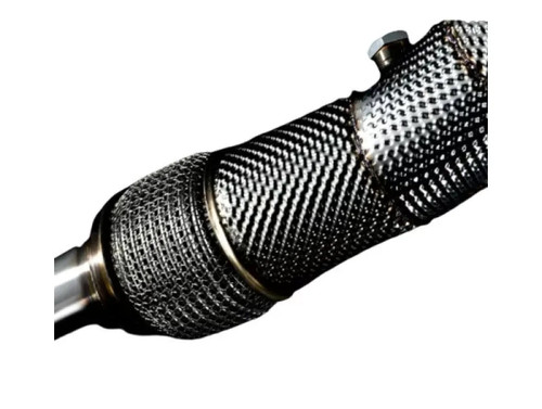 CTS Turbo Cast Downpipe Set w/ High Flow Cats Audi C7 RS7 | S6 | S7 4.0T 2013-2018