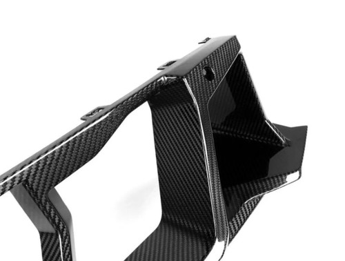 Auto Tecknic Dry Carbon Corsa Center Bumper Trim for BMW G87 M2 2023-2025
