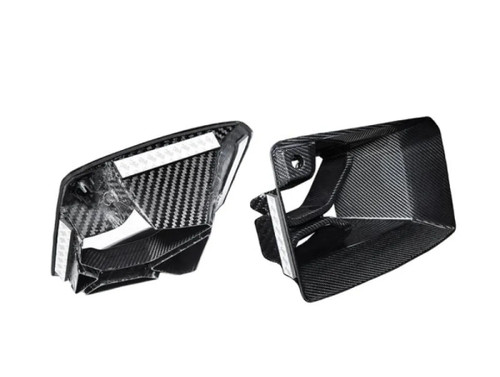 Auto Tecknic Dry Carbon Podium Front Bumper Lower Vent Set for BMW G87 M2 2023-2025