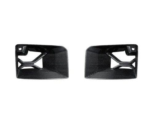 Auto Tecknic Dry Carbon Podium Front Bumper Lower Vent Set for BMW G87 M2 2023-2025