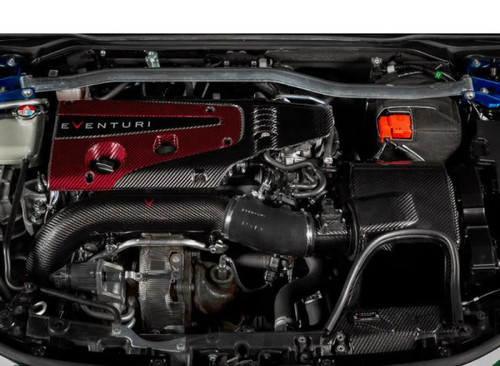 Eventuri Carbon Turbo Tube for Honda Civic Type-R FL5 2022+ - Lightweight, High-Flow Design