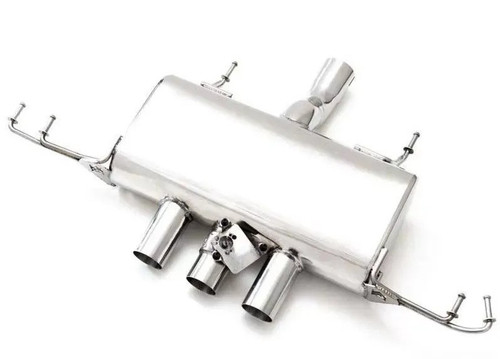 Armytrix Valvetronic Stainless Steel Exhaust System for Honda Civic Type-R FL5 2023+ - Matte Black