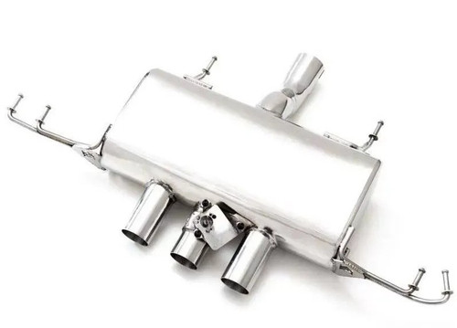 ARMYTRIX Stainless Steel Valvetronic Exhaust System for Honda Civic Type-R FL5 2023+ - Chrome Silver