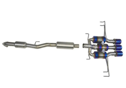 PLM Titanium Exhaust System for Honda Civic Type R FK8 2017+, FL5 2023-2024, 23 lbs