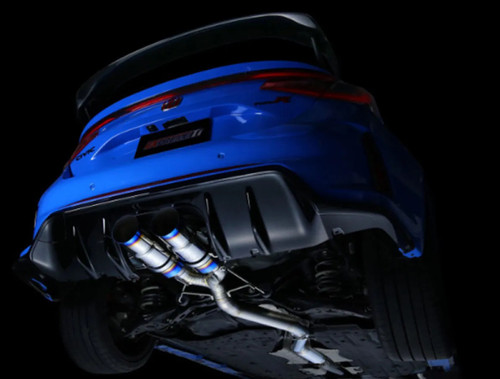 Tomei Type-D Extreme Full Titanium Muffler Kit for Honda Civic Type-R 2023-2025