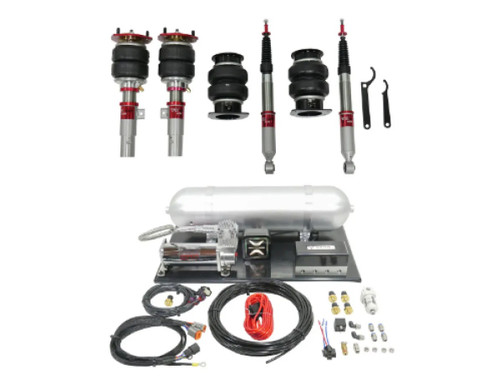 TruHart AirPlus Air Struts w/ VERA AccuAir ePlus Connect Pressure Honda Civic Hatchback 2017-2021