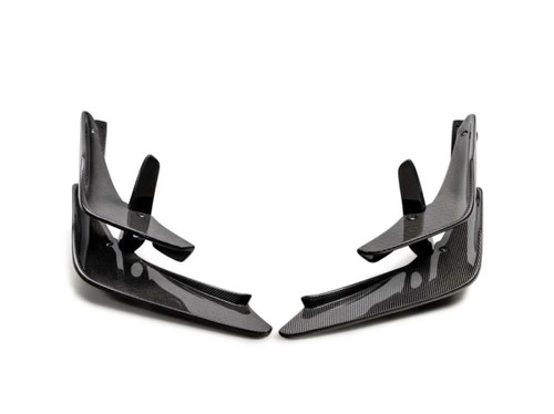 Seibon Carbon Fiber Front Bumper Canards Honda Civic Type-R Base 2023-2025