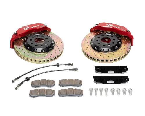 Ksport Supercomp 4 Piston 330mm Rear Big Brake Kit - Drilled Mazda RX-8 2003-2012 Ksport Supercomp 4 Piston 330mm Rear Big Brake Kit - Drilled Mazda RX-8 2003-2012