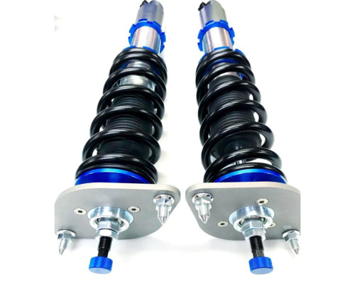 Flatout Suspension Black Spring Comfort SR Coilovers Toyota Supra 2020+ Flatout Suspension Black Spring Comfort SR Coilovers Toyota Supra 2020+
