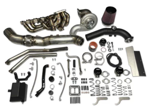 ETS PTE6466 Turbo Charger HKS Blow Off Valve with Catch Can 6-Port Turbo Kit Toyota A90 | A91 SUPRA B58 2021+ ETS PTE6466 Turbo Charger HKS Blow Off Valve with Catch Can 6-Port Turbo Kit Toyota A90 | A91 SUPRA B58 2021+