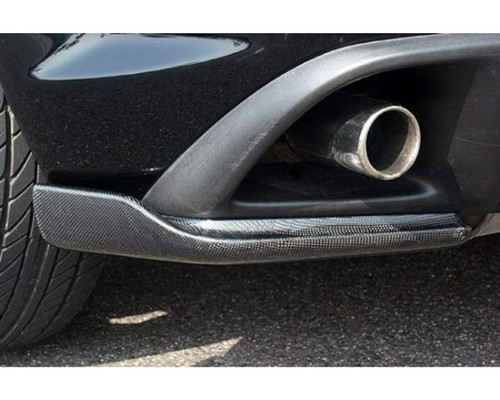 Charge Speed Zenki Bottom Lines Carbon Rear Caps Pair Mazda RX8 2003-2008