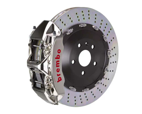 Brembo GT Front Big Brake Kit 405x34 2-Piece 6-Piston Drilled Rotors Brembo GT Front Big Brake Kit 405x34 2-Piece 6-Piston Drilled Rotors