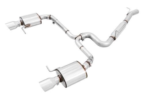 AWE Touring Edition Exhaust for VW Golf Alltrack / Sportwagen 4Motion - Chrome Silver Tips Volkswagen Golf SportWagen|Golf Alltrack S|SE|SEL 2017-2019
