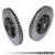 2-Piece Floating Rear Brake Rotor Upgrade Kit for Audi B9/B9.5 S4/S5/SQ5