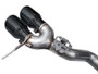 AWE Track Edition Exhaust Diamond Black Tips BMW G87 M2 2022-2024