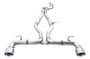 AWE Tuning Resonated Track Edition Exhaust | 3" Diameter | 5" Dual Chrome Silver Tips Toyota GR Supra 2023-2025