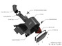 Eventuri Black Carbon Intake System for Honda Civic Type R FL5 (2023-2024)