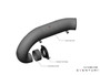 Eventuri Carbon Turbo Tube for Honda Civic Type-R FL5 2022+ - Lightweight, High-Flow Design