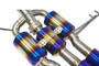 PLM Titanium Exhaust System for Honda Civic Type R FK8 2017+, FL5 2023-2024, 23 lbs