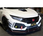 APR Performance Carbon Fiber Front Bumper Canards Honda FK8 Civic Type R 2017-2021