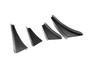 APR Performance Carbon Fiber Front Bumper Canards Honda FL5 Civic Type R 2023+