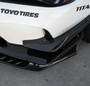 Seibon Carbon Fiber Front Bumper Canards Honda Civic Type-R Base 2023-2025