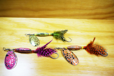 Spotted Tail Salmon Spinners